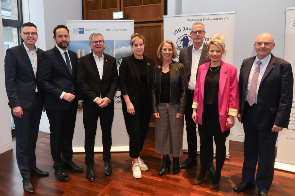 Gilde trifft Politik mit NRW-Wirtschaftsministerin Mona Neubaur