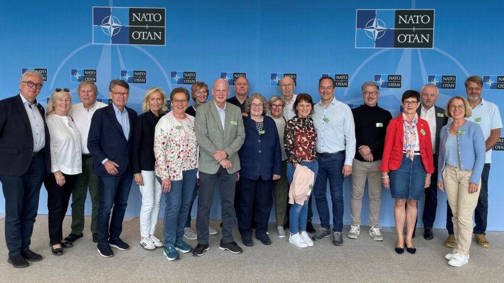 Westfälische Kaufmannsgilde besucht EU und Nato in Brüssel
